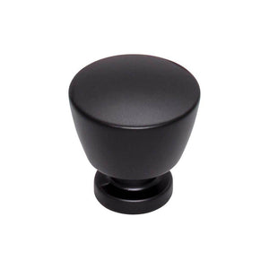 Top Knobs TK961 Allendale Knob 1 1/4 Inch - Flat Black