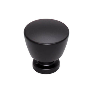 Top Knobs TK961 Allendale Knob 1 1/4 Inch - Flat Black