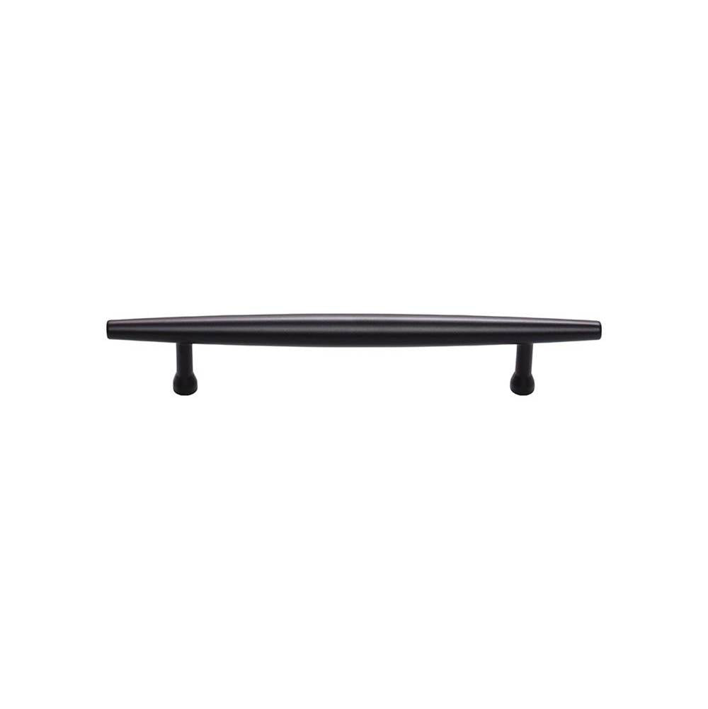 Top Knobs TK964 Allendale Pull 5 1/16 Inch (c-c) - Flat Black