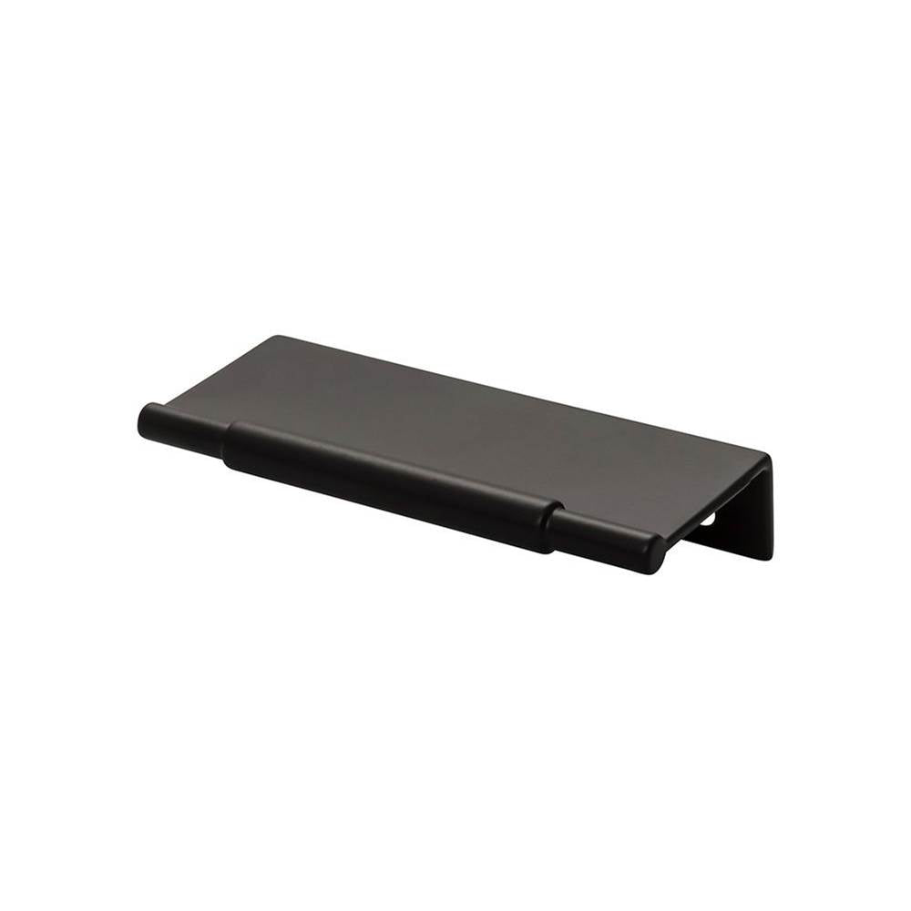 Top Knobs TK971 Crestview Tab Pull 3 Inch (c-c) - Flat Black