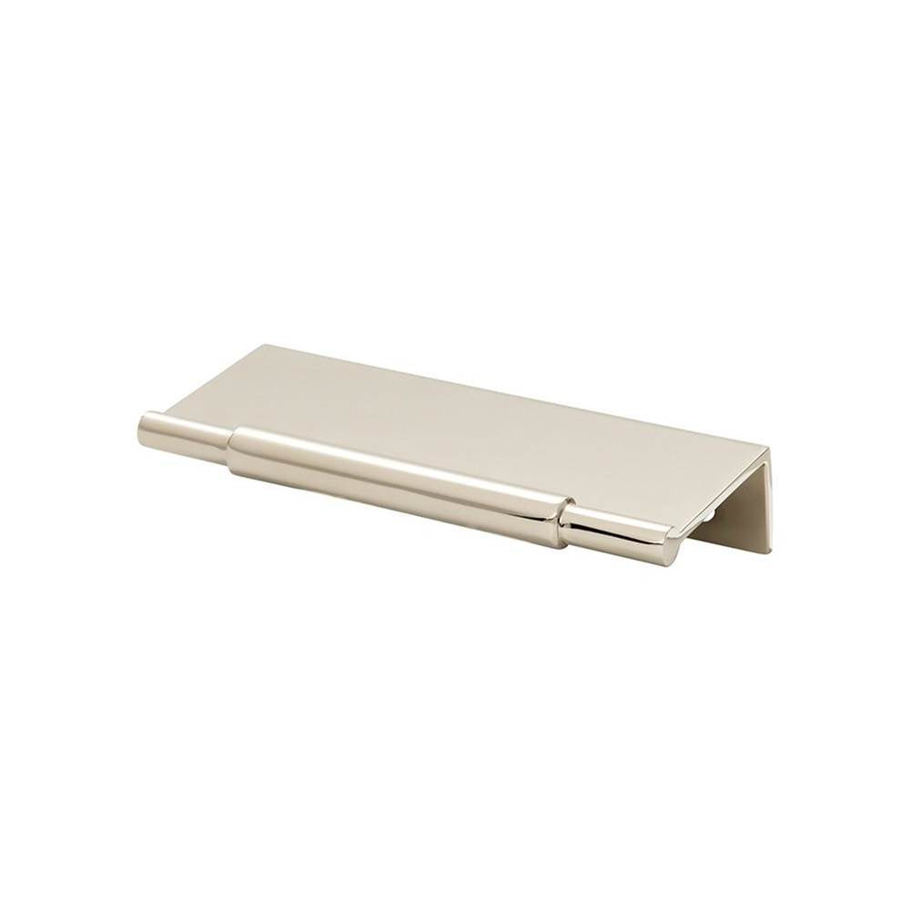 Top Knobs TK971 Crestview Tab Pull 3 Inch (c-c) - Polished Nickel