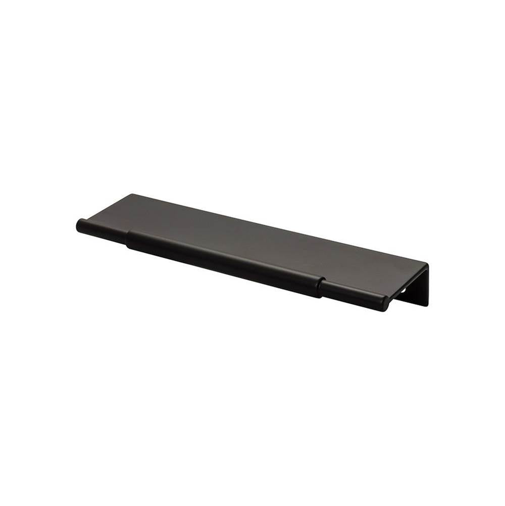 Top Knobs TK972 Crestview Tab Pull 5 Inch (c-c) - Flat Black