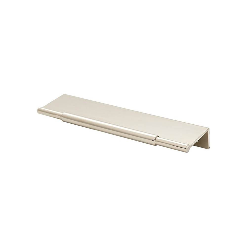 Top Knobs TK972 Crestview Tab Pull 5 Inch (c-c) - Polished Nickel