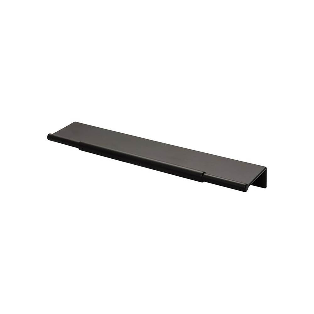 Top Knobs TK973 Crestview Tab Pull 6 Inch (c-c) - Flat Black