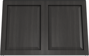 Vent-A-Hood TLH-148 BC 48" 300 CFM Tilt-Out Wall Mount Liner Insert with Magic Lung Blower, Black Carbide