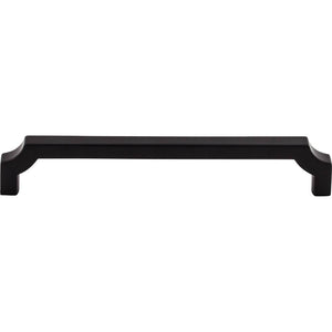 Top Knobs TK3023 Davenport Pull 6 5/16 Inch (c-c) - Flat Black