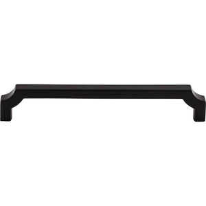 Top Knobs TK3023 Davenport Pull 6 5/16 Inch (c-c) - Flat Black