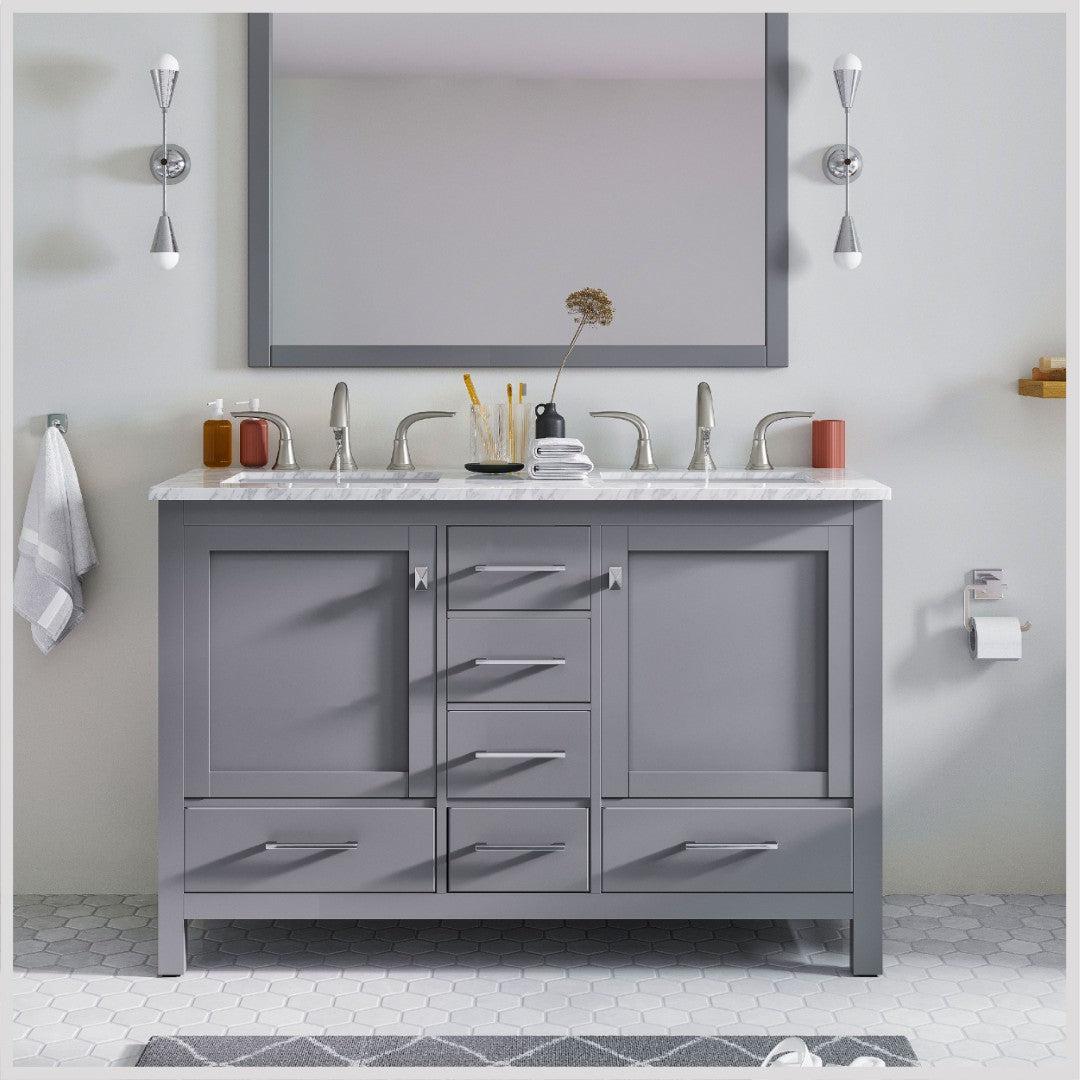 Eviva Aberdeen 48 Gray Bathroom Vanity