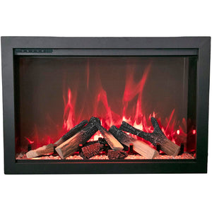 Amantii TRD-44-BESPOKE Traditional Bespoke - 44" Indoor / Outdoor Electric Insert Featuring, WiFi Compatibility, Bluetooth Connectivity, Multi Function Remote, and a Selection of Media Options