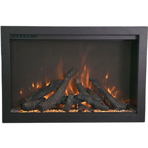 Amantii TRD-44-BESPOKE Traditional Bespoke - 44" Indoor / Outdoor Electric Insert Featuring, WiFi Compatibility, Bluetooth Connectivity, Multi Function Remote, and a Selection of Media Options