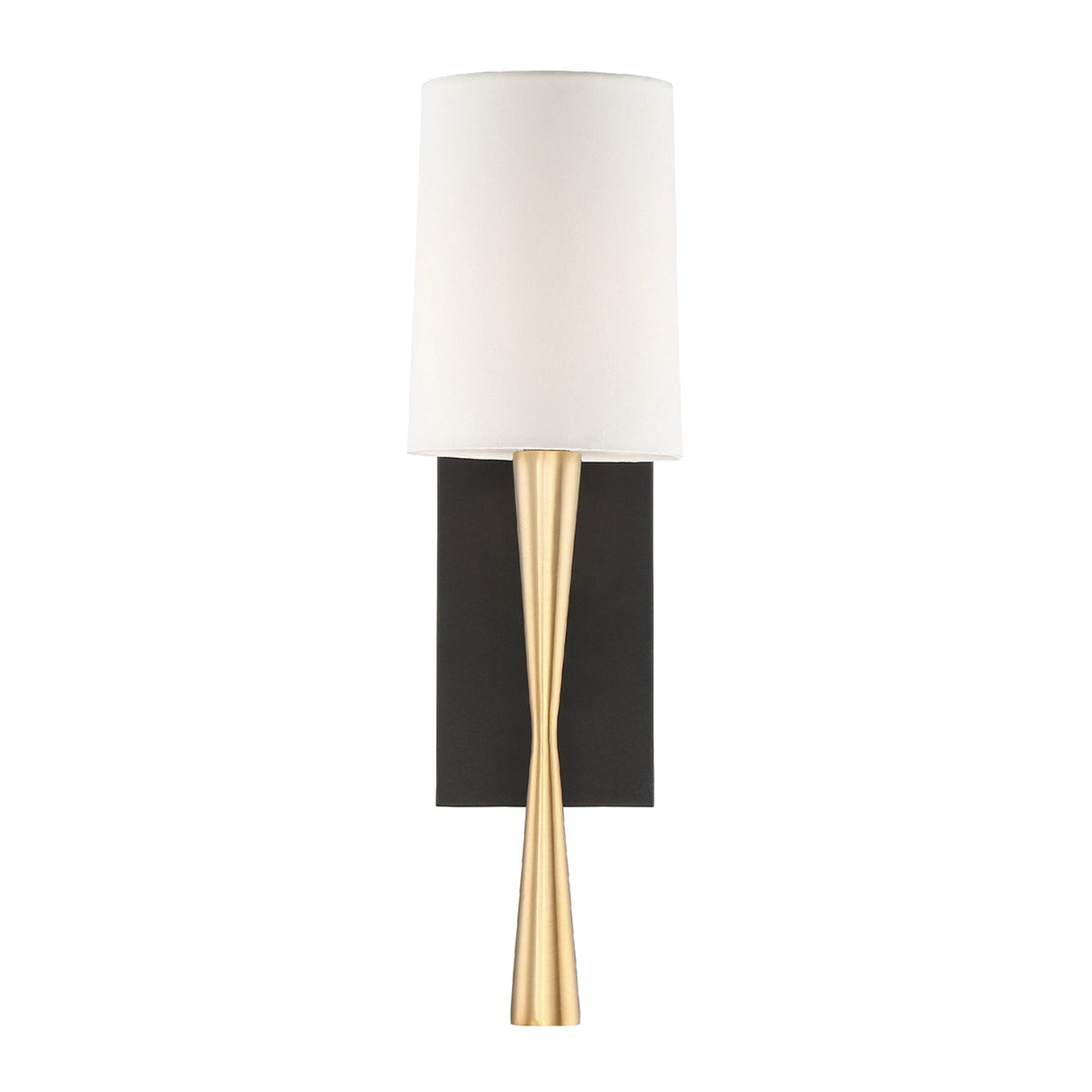 Trenton 1 Light Aged Brass Sconce TRE-221-AG