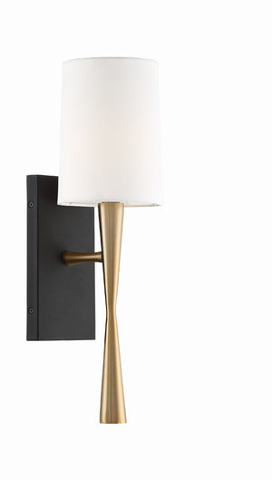 Trenton 1 Light Aged Brass Sconce TRE-221-AG