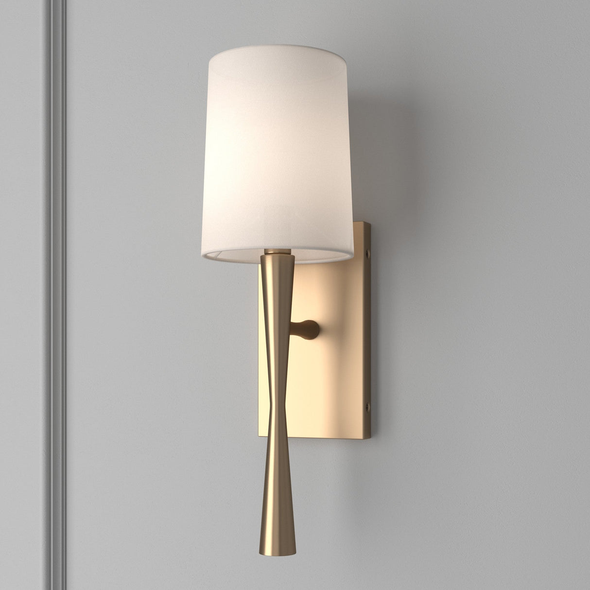 Trenton 1 Light Aged Brass Sconce TRE-221-AG