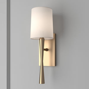 Trenton 1 Light Aged Brass Sconce TRE-221-AG