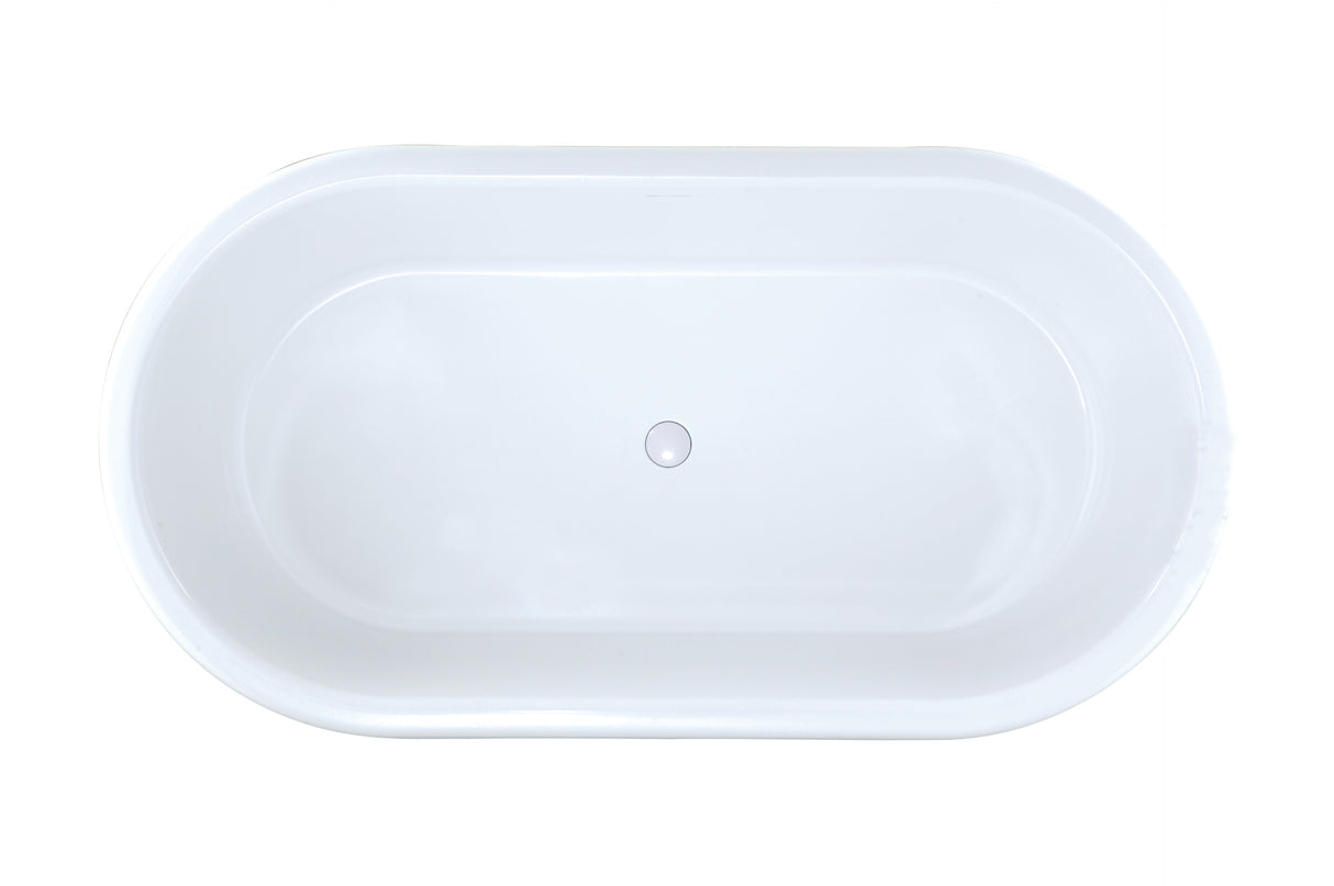 Hydro Systems TRI6835HTO-ALM TRIBECA 6835 METRO TUB ONLY-ALMOND