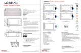 Americh TO6030ADATLA5WH Turo 6030 ADA Left Hand - Tub Only / Airbath 5 - White