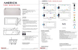 Americh TO6030ADATRA5WH Turo 6030 ADA Right Hand - Tub Only / Airbath 5 - White