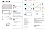 Americh TO6032ADATRA2BI Turo 6032 ADA Right Hand - Tub Only / Airbath 2 - Biscuit
