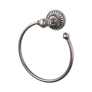 Top Knobs TUSC5 Tuscany Bath Ring - Antique Pewter