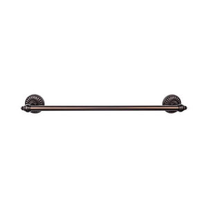 Top Knobs TUSC6 Tuscany Bath 18" Single Towel Bar - Oil Rubbed Bronze