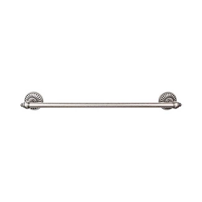 Top Knobs TUSC8 Tuscany Bath 24" Single Towel Bar - Antique Pewter