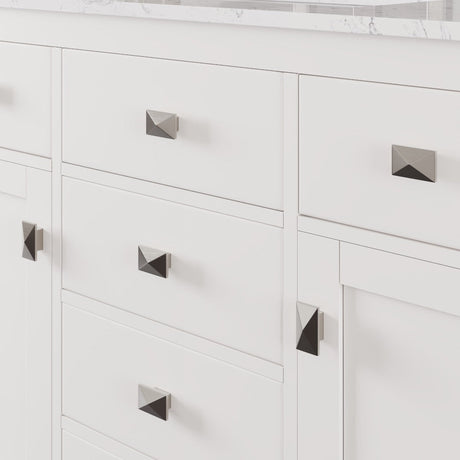 Artemis 42 in. White Single Sink Bath Vanity with Engineered Stone Top and Undermount Porcelain Sink