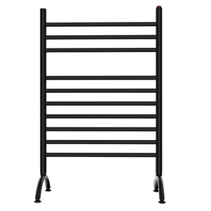 Templeton TWF3123MB Freestanding Plug-In Electric Towel Warmer, Matte Black
