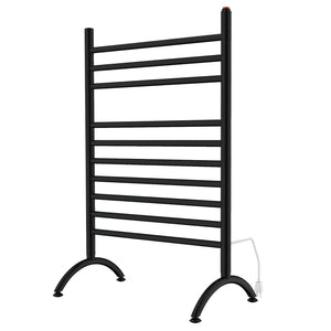 Templeton TWF3123MB Freestanding Plug-In Electric Towel Warmer, Matte Black