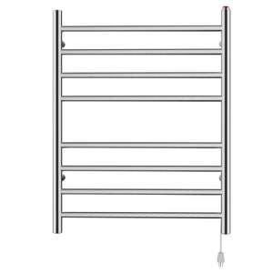 Templeton TWW3624SN Wall Mount Hardwired/Plug-In Electric Towel Warmer, Brushed Nickel