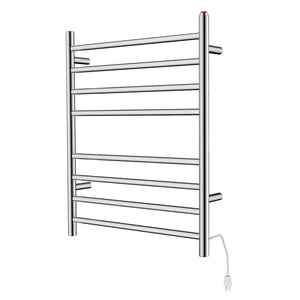 Templeton TWW3624SN Wall Mount Hardwired/Plug-In Electric Towel Warmer, Brushed Nickel