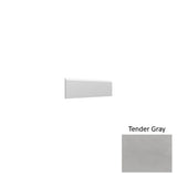 Roca Tile Usa Inc Elegant Ideas 3X10 Bullnose Maiolica Tender Gray Ceramic Wall Trim Mait761-S4103