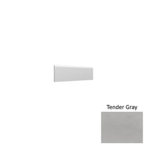 Roca Tile Usa Inc Elegant Ideas 3X10 Bullnose Maiolica Tender Gray Ceramic Wall Trim Mait761-S4103