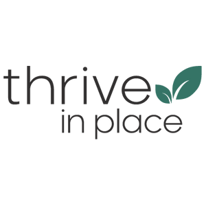 Chaise Thrive In Place KBSS1916MB 19-Inch x 16-Inch Wall Mount Fold Down Shower Seat, Matte Black