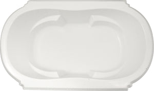 Hydro Systems TOP7445STA-WHI TOPAZ 7445 STON W/ THERMAL AIR SYSTEM - WHITE