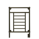 Amba Products T-2536BB Traditional Model 8-Bar Hardwired Towel Warmer - 5.375 x 25.25 x 36.375 in. - Brushed Bronze Finish