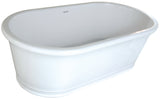 Hydro Systems TRI6835HTO-ALM TRIBECA 6835 METRO TUB ONLY-ALMOND