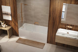 Americh TO6030TLA2-BI Turo 6030 Left Hand - Tub Only / Airbath 2 - Biscuit