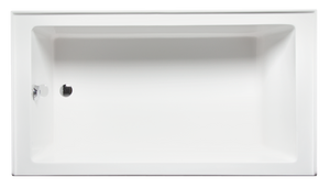 Americh TO6030TLA2-WH Turo 6030 Left Hand - Tub Only / Airbath 2 - White