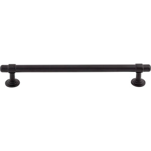 Top Knobs TK3004 Ellis Pull 7 9/16 Inch (c-c) - Flat Black
