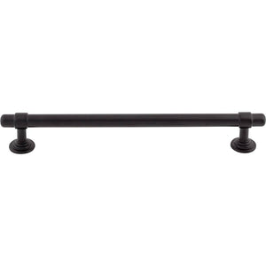 Top Knobs TK3004 Ellis Pull 7 9/16 Inch (c-c) - Flat Black