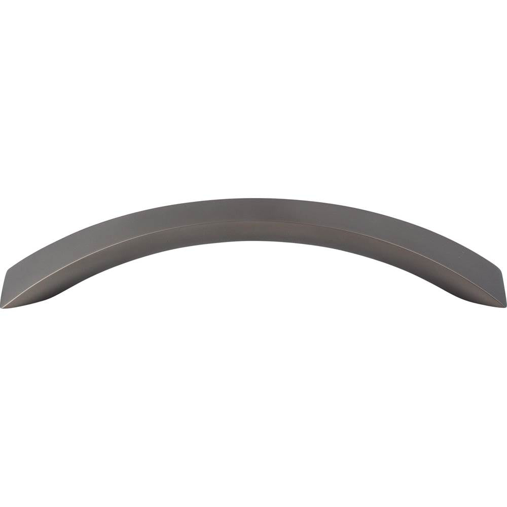 Top Knobs M1146 Crescent Flair Pull 5 1/16" - Ash Gray