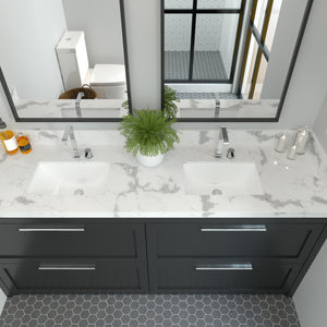 Nantucket Sinks UM-159-W Undermount Ceramic Sink In White