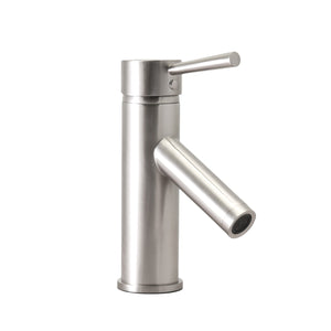 Virtu USA Ava 71" Double Bath Vanity with White Engineered Stone Top and Round Sinks with Brushed Nickel Faucets with Matching Mirror