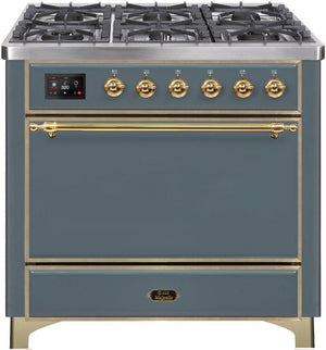 Ilve 36'' Majestic II Dual Fuel Natural Gas Range