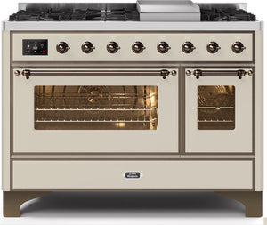Ilve 48'' Majestic II Dual Fuel Liquid Propane Range