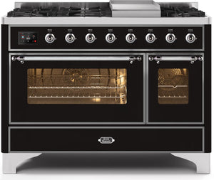 Ilve 48'' Majestic II Dual Fuel Liquid Propane Range