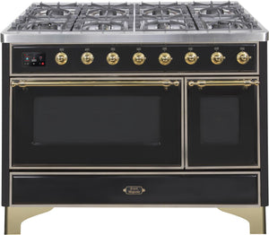 Ilve 48'' Majestic II Dual Fuel Liquid Propane Range
