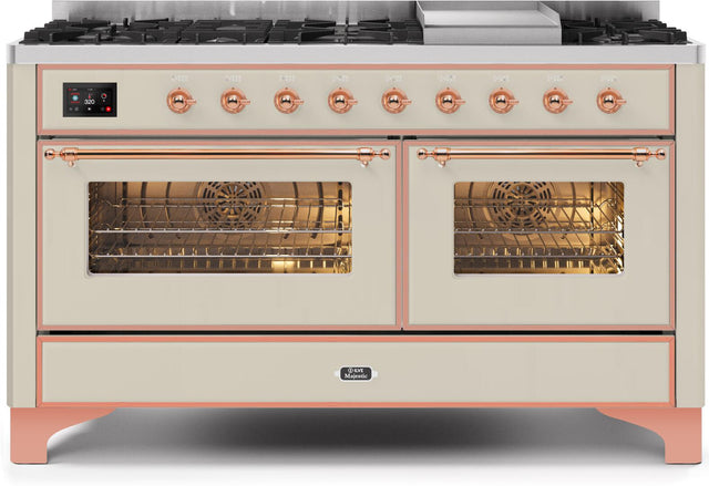 Ilve 60'' Majestic II Dual Fuel Liquid Propane Range