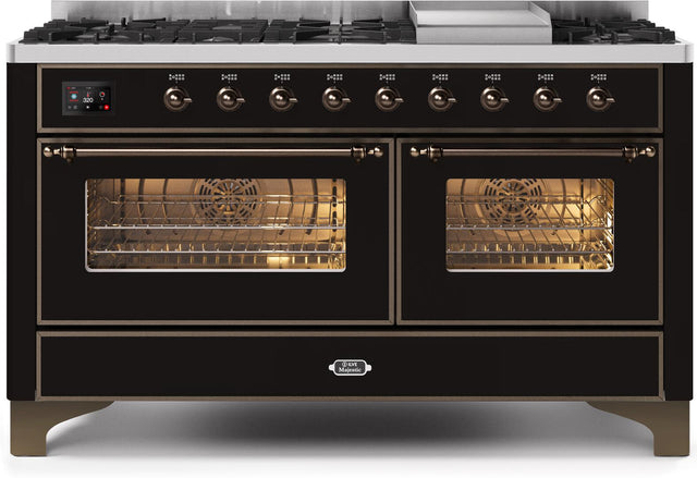 Ilve 60'' Majestic II Dual Fuel Liquid Propane Range