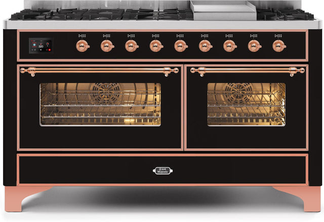 Ilve 60'' Majestic II Dual Fuel Liquid Propane Range